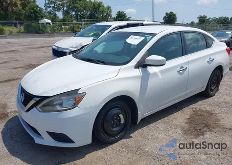 2017 Nissan Sentra Sv из США, поврежденный, VIN 3N1AB7AP9HY382844